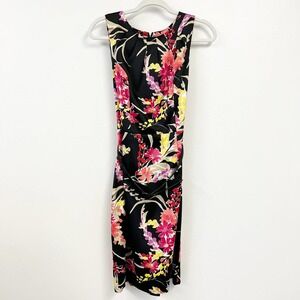 ALYX Sleeveless Floral Sheath Dress Women's Size 8